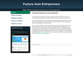 Facture Auto-Entrepreneur